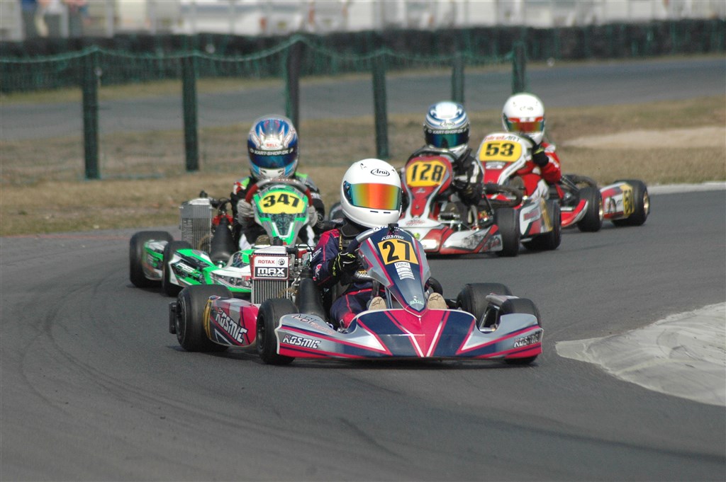 Marcus Topp(27) satte hurtigste tid i Rotax Min
